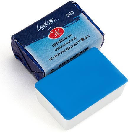 картинка Акварель " Ладога " кювета 2,5мл церулеум