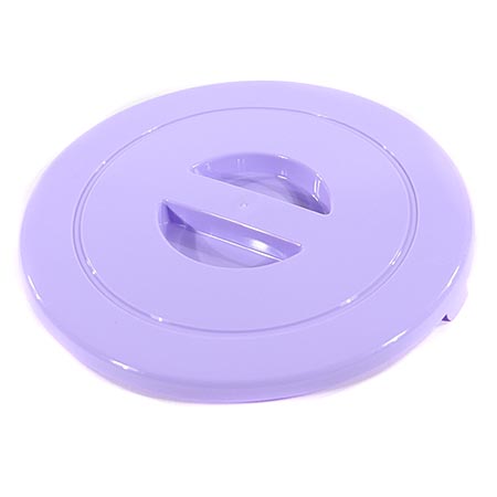 картинка Крышка для ведра " Миленд "  5л Сиреневая, пластик