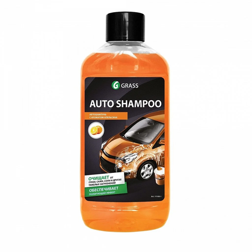 картинка Автошампунь 1л " Grass " Auto Shampoo, апельсин