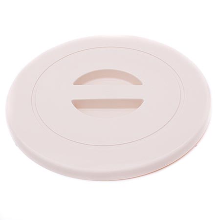 картинка Крышка для ведра " Миленд " 10л Пудровая, пластик