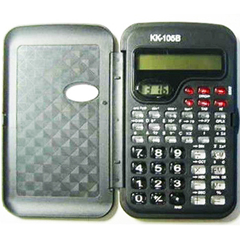 картинка Калькулятор инженерный 10 разрядов " Kenko " KK/МС-105B, 78*133*14мм, батарея, черный