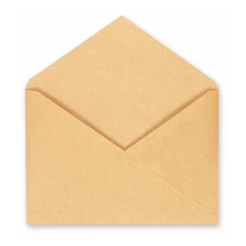 картинка Конверт С5 (162*229мм) КРАФТ, клей, 80г/м, треугольный клапан