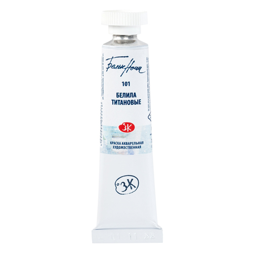 картинка Акварель " Белые ночи " туба 10мл белила титановые