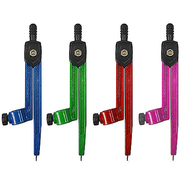 картинка Циркуль пластиковый 11,5см, ассорти, " козья ножка ", " KWELT "