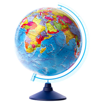 картинка Глобус политический 320мм " Globen ", картонная коробка