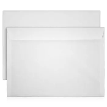 картинка Конверт С5 (162*229мм) белый, отрывная лента, 80г/м, прямой клапан