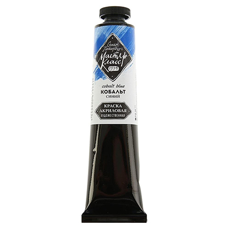 картинка Краска акриловая " Мастер-Класс " 46мл кобальт синий