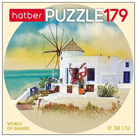 картинка Пазлы " Hatber " 179элементов Лирика природы d=30см, картонная упаковка