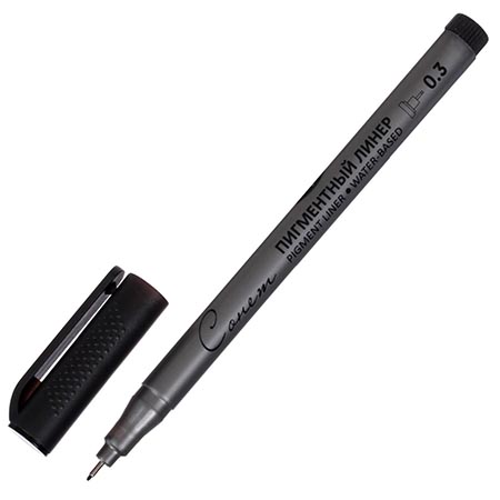 картинка Ручка капиллярная (линер) " Сонет " 0,3мм черный, пигментный