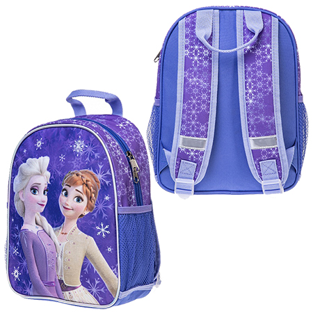 картинка Рюкзак " Hatber " 31*24*10см Холодное сердце, 1 отделение, регулируемые лямки, ручка-петля, два боковых кармана из сетки, светоотражающие элементы, полиэстер