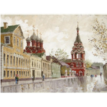 картинка Постер магнитный 240*300мм " Родные просторы " Винил, европодвес