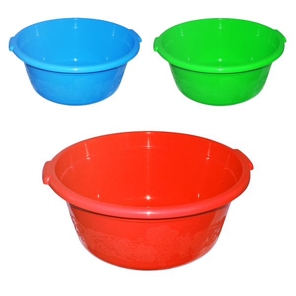 картинка Таз " Милих " 25л пластмассовый, с ручками, ассорти (без возможности выбора цвета)