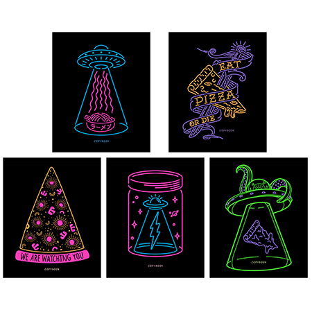 картинка Тетрадь А5 48л клетка " Эксмо " Dreams!, офсет, на скобе, обложка - мелованный картон, выборочный УФ-лак, пантонная печать, скругленные углы, 5 дизайнов в спайке