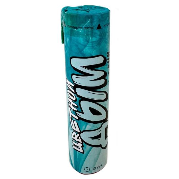 картинка Цветной дым " Веселуха " тиффани 12см, 30секунд