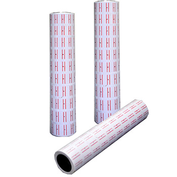 картинка Этикет-лента " KWELT " 21*12мм 300шт белая, прямоугольная