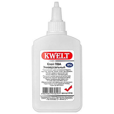 картинка Клей ПВА " KWELT " 85г