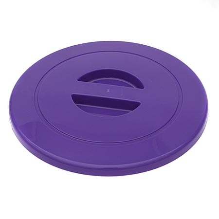 картинка Крышка для ведра " Миленд " 10л Фиолетовая, пластик
