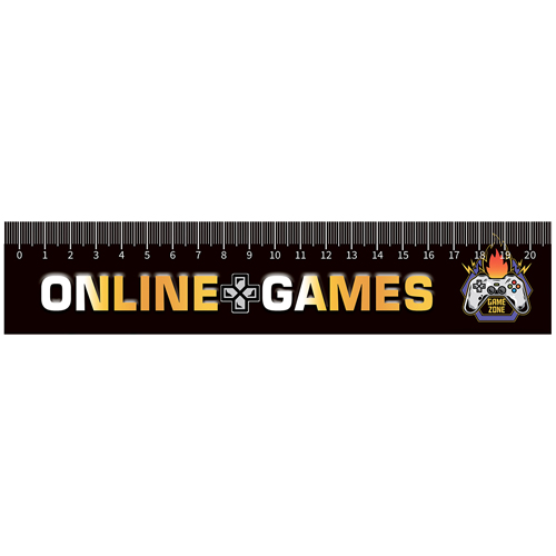 картинка Линейка-закладка " Пчелка " 20см Game Zone