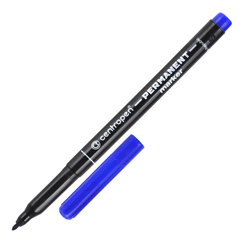 картинка Маркер перманентный 1,0мм  светостойкий, синий