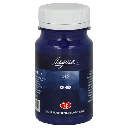 картинка Краска акриловая " Ладога " 100мл синяя