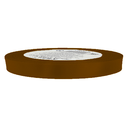 картинка Лента атласная " KWELT " 12мм*22,85м коричневая