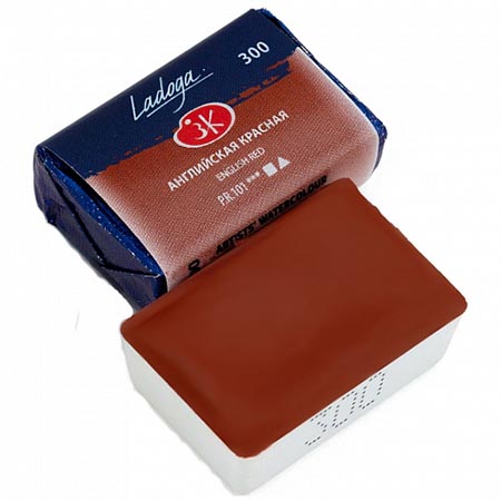 картинка Акварель " Ладога " кювета 2,5мл английская красная