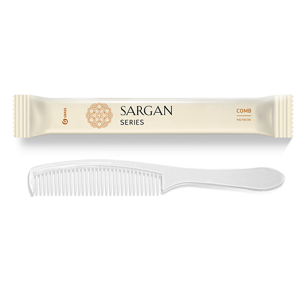 картинка Расческа пластиковая " Grass " Sargan 18,5см