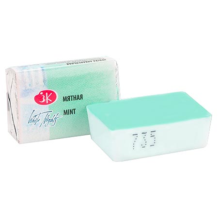 картинка Акварель " Белые ночи " кювета 2,5мл мятная