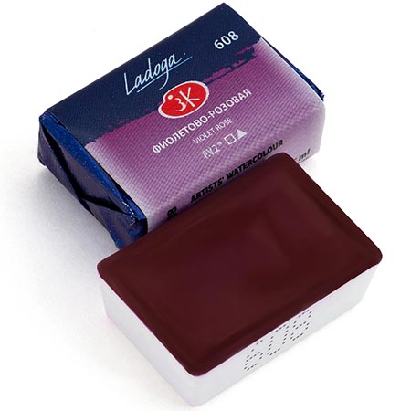 картинка Акварель " Ладога " кювета 2,5мл фиолетово-розовая