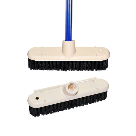 картинка Щетка " Милих " Хозяюшка, мягкая, пластиковая, деревянная ручка