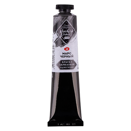 картинка Краска акриловая " Мастер-Класс " 46мл марс черный