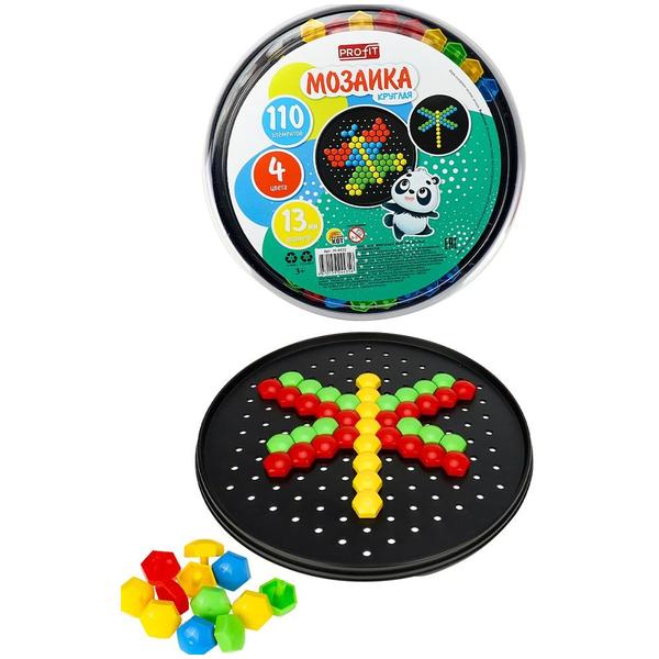 картинка Мозаика " Рыжий кот " 110фишек D=13мм круглая