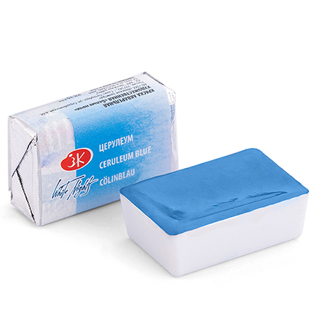 картинка Акварель " Белые ночи " кювета 2,5мл церулеум