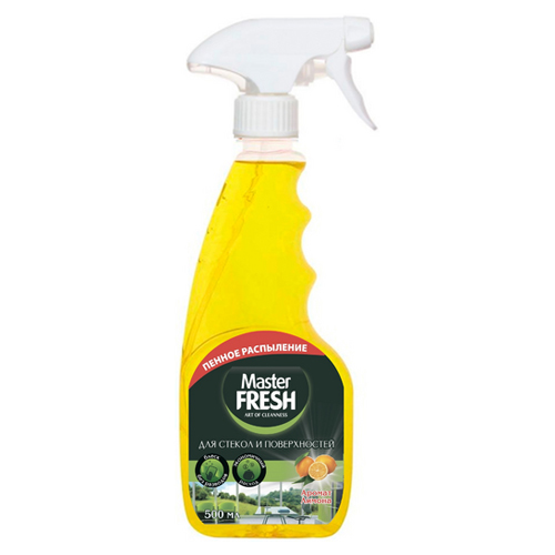 картинка Средство для стекол и зеркал 500мл " Master Fresh " Лимон