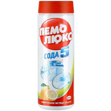 картинка Средство чистящее универсальное 480г " Пемолюкс " Лимон, порошок