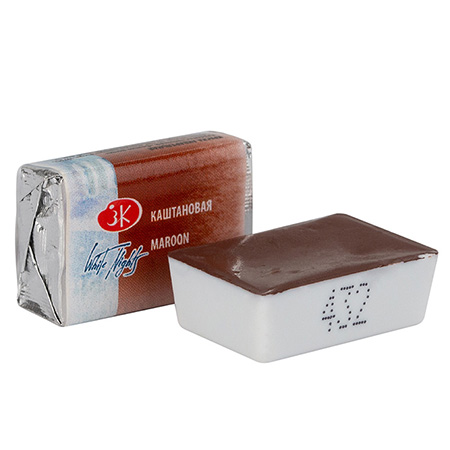 картинка Акварель " Белые ночи " кювета 2,5мл каштановая