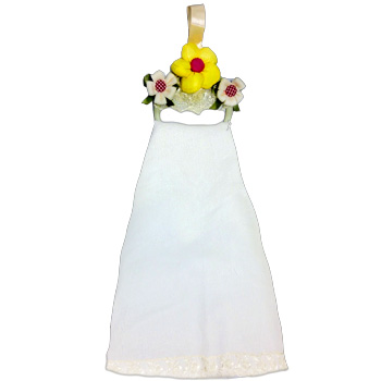 картинка Полотенце - сувенир " Цветочная композиция "