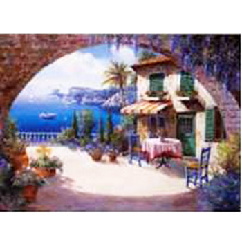 картинка Постер магнитный 240*300мм " Морской прованс " Винил, европодвес