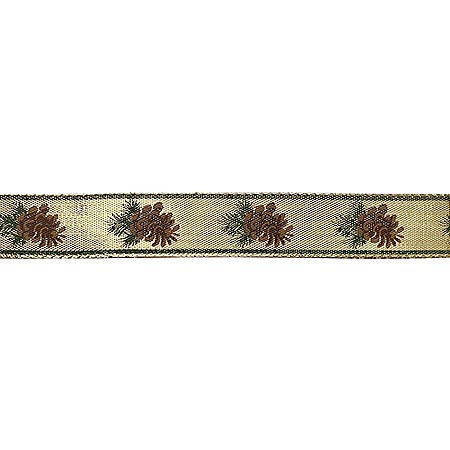 картинка Тесьма металлизированная " Gamma " 20мм*22,8м ± 0,5м под золото