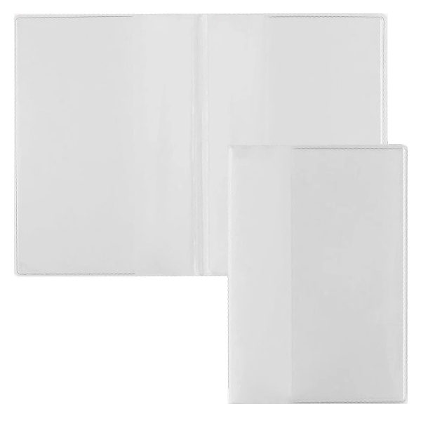 картинка Обложка для военного билета " Имидж " прозрачная, ПВХ