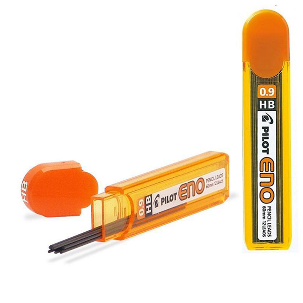 картинка Грифели для механических карандашей 0,9мм, HB " Pilot " 12шт, пластиковый футляр