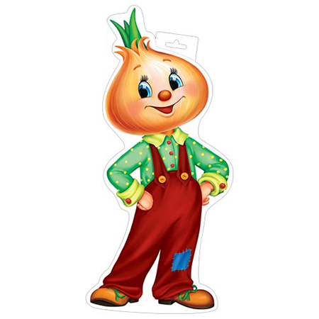 картинка Плакат фигурный " Мир открыток " 0-35 А4 Чиполлино