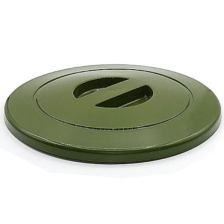 картинка Крышка для ведра " Миленд " 10л Хаки пластик