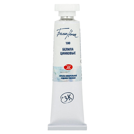 картинка Акварель " Белые ночи " туба 10мл белила цинковые