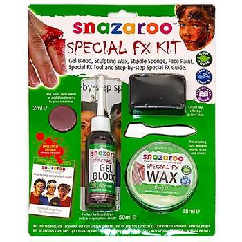 картинка Краски для лица и тела " Snazaroo " Спецэффекты, 50лиц