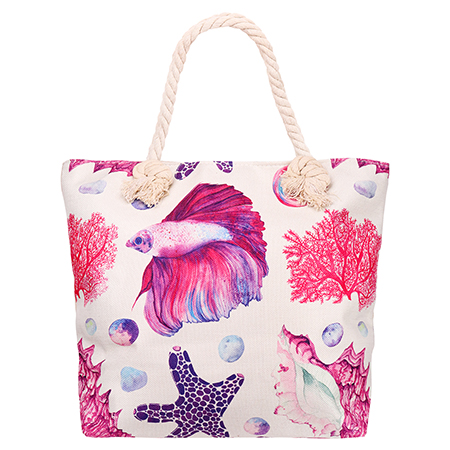 картинка Сумка пляжная " Миленд " Розовые мечты, 45*38см