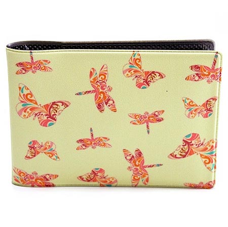 картинка Обложка для студенческого билета " ДПС " Твой стиль Стрекозы 78*216мм, полноцветный рисунок по кожзаму