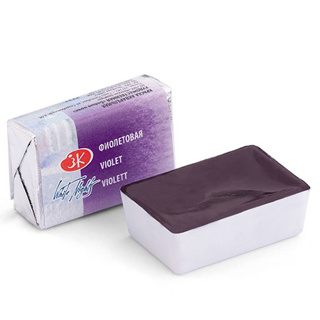 картинка Акварель " Белые ночи " кювета 2,5мл фиолетовая