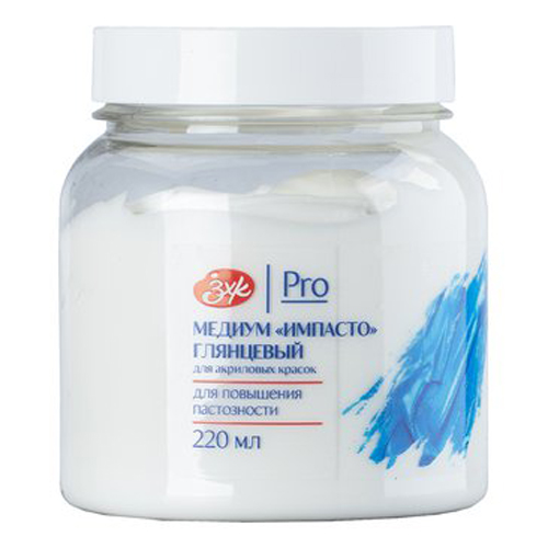 картинка Медиум акриловый " Невская палитра " Импасто 220мл глянцевый