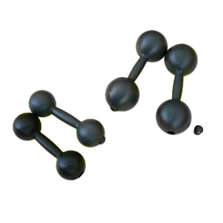 картинка Гантели " Совтехстром " 0,45кг пластиковые, пустые, 2шт, 22*7*7см